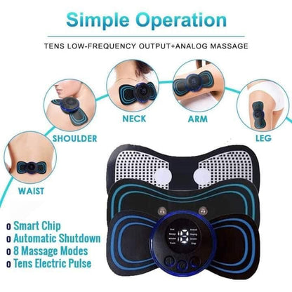 Rechargeable Ems Butterfly Massager