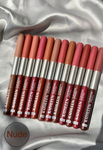 Kathleen 12pcs Lipstick Pencil