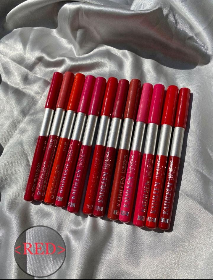 Kathleen 12pcs Lipstick Pencil